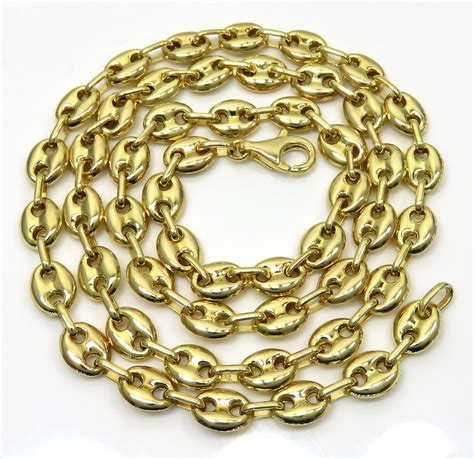 10kt gucci cut chain mens 28inch|10k gold Gucci chains.